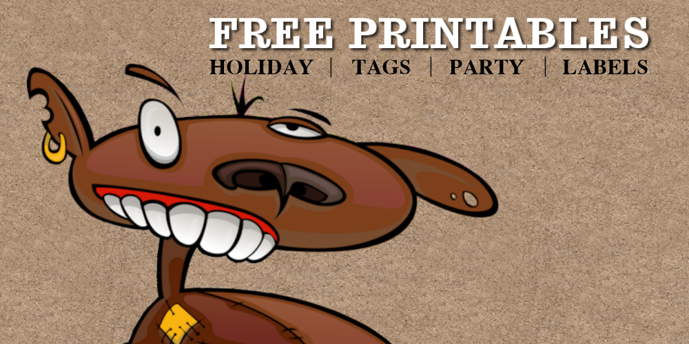 monster stickers free printable