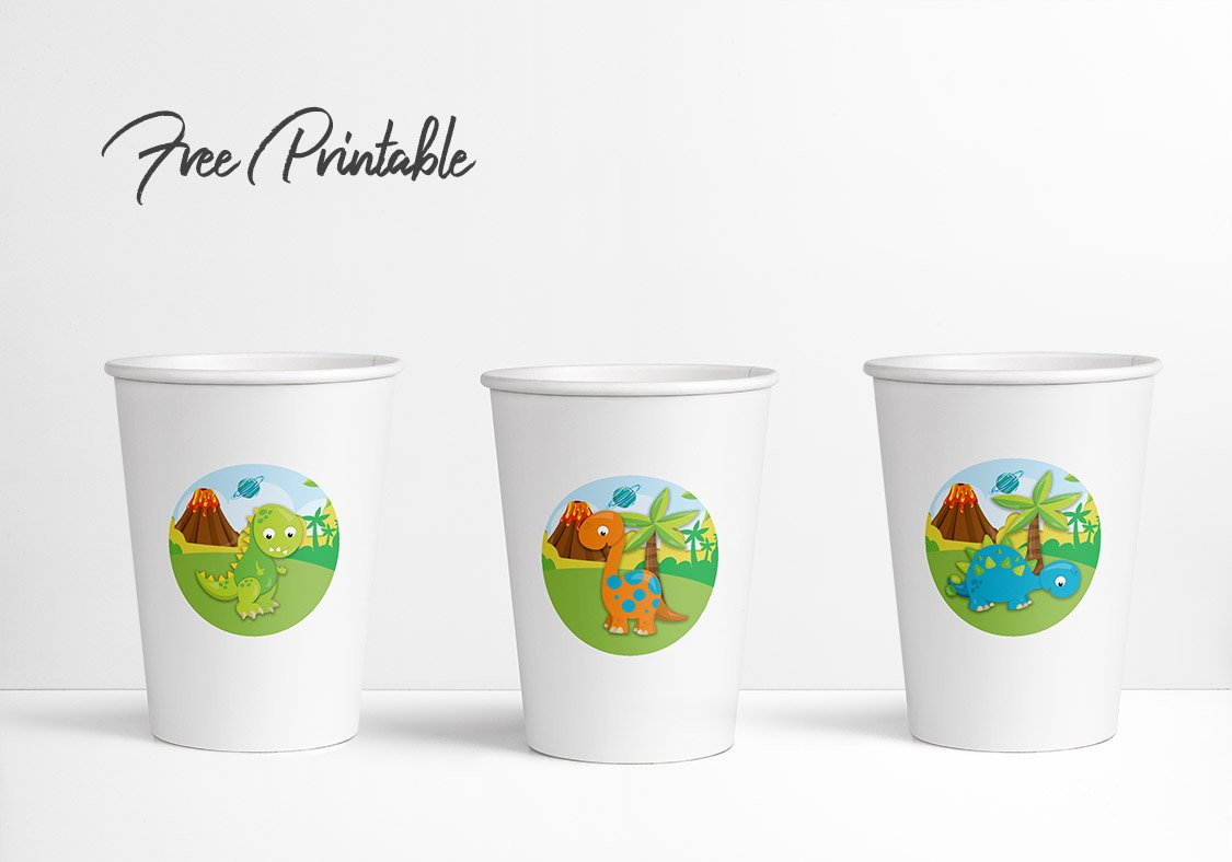 dinosaur birthday party free printable