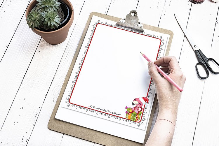 Christmas newsletter free printable