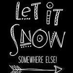 Let It Snow Free SVG Cut File DXF Commercial Use