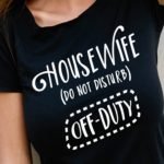 housewife off duty do not disturb funny svg cut file