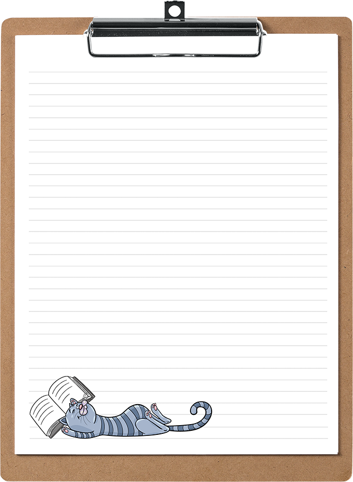 PenPal Stationery Cat Napping