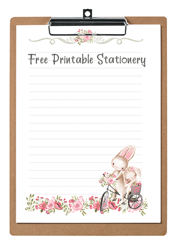 Printable Valentine Stationery