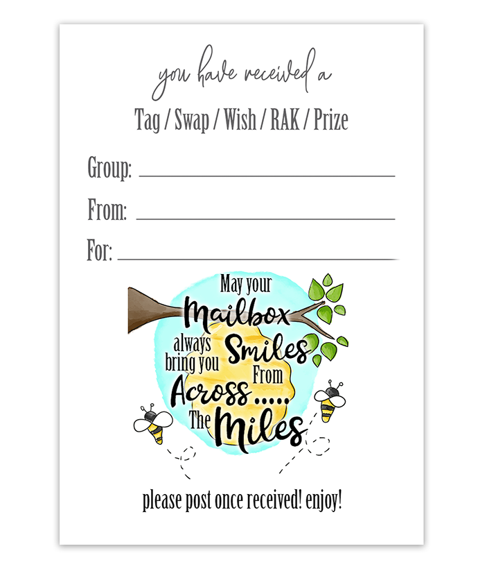 Swap Inserts Mail Tag