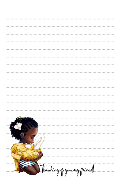 by the pond stationery