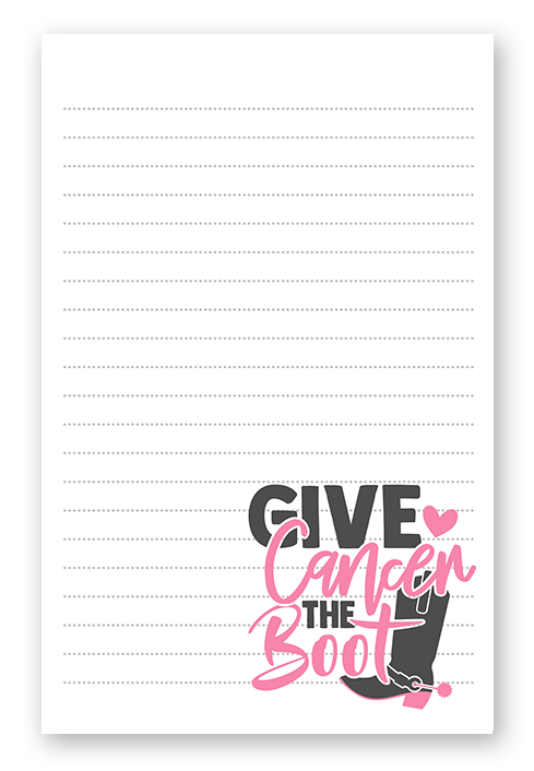 Give Cancer The Boot
