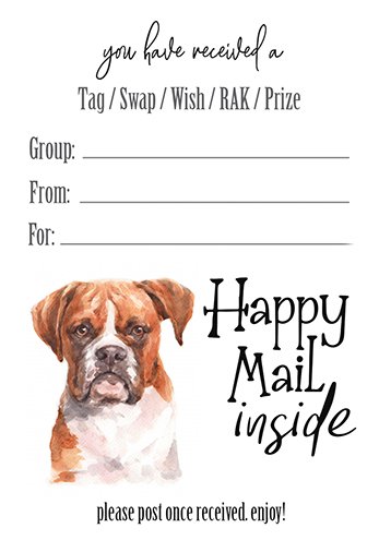 Boxer Tag Inserts