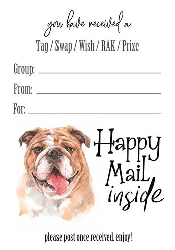 Bulldog Tag Inserts