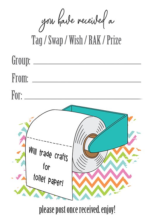 Out Of Toilet Paper Will Trade Crafts For Toilet Paper