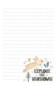 Bunny Rabbit Pen Pal Stationery