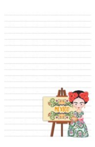 Frida Kahlo Pen Pal Stationery