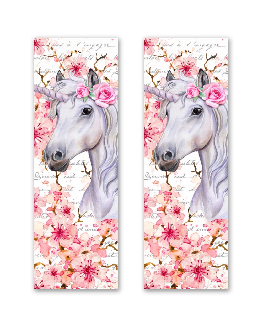 Unicorn Shaker Bookmark
