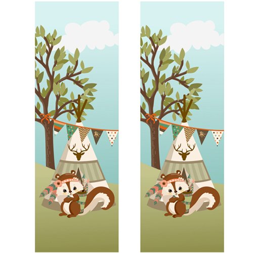 Tribal Squirrel Shaker Bookmark