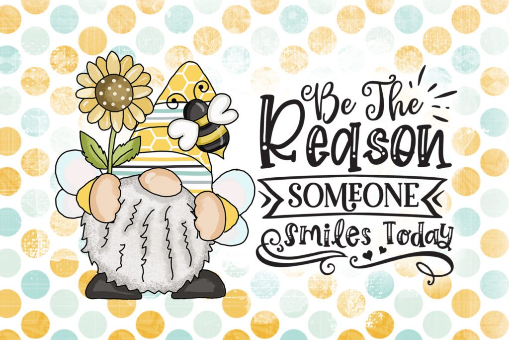 Gnome Postcard Motivational
