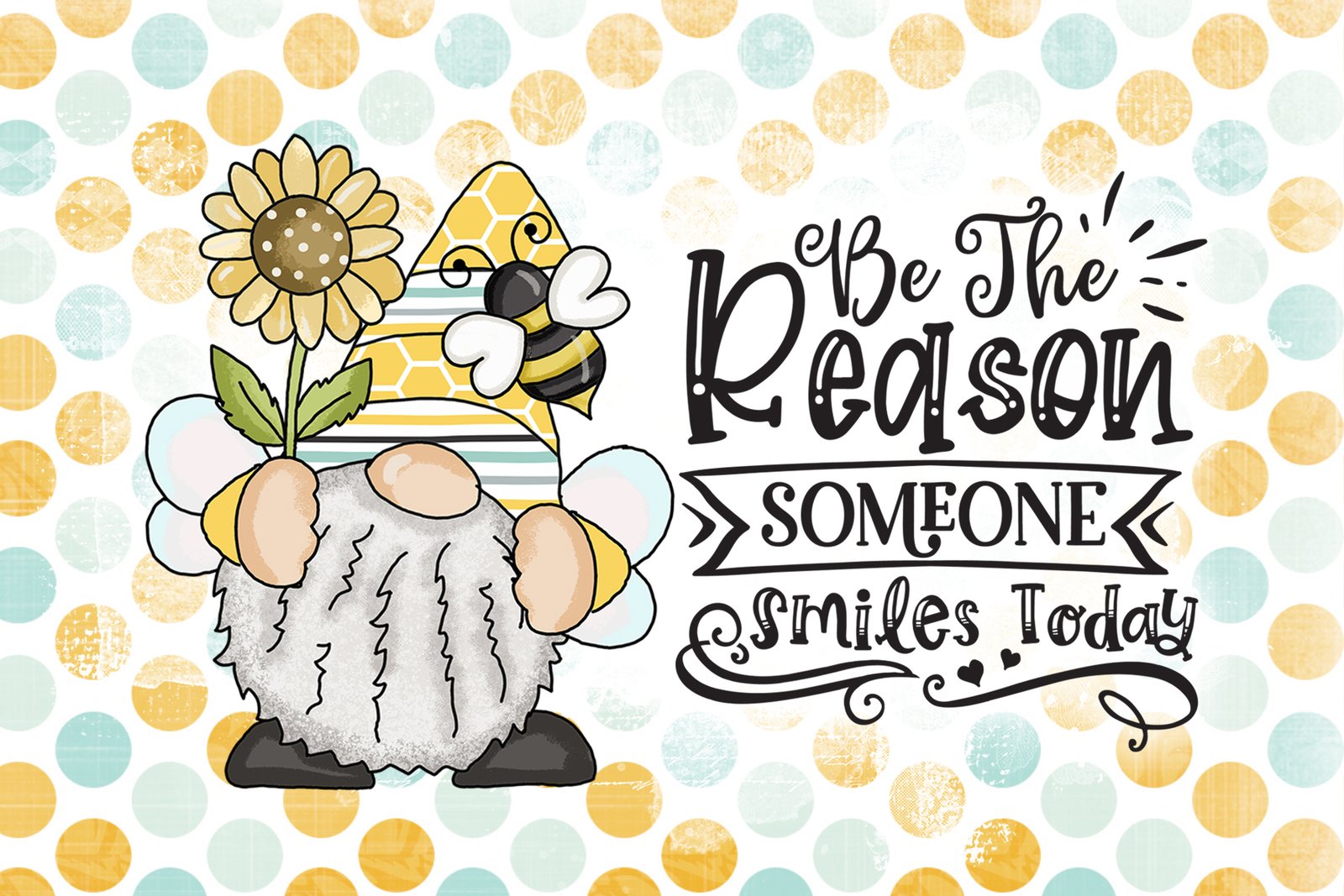 Gnome Postcard Motivational