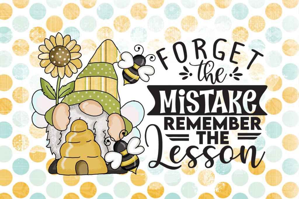 Gnome Inspirational Postcard