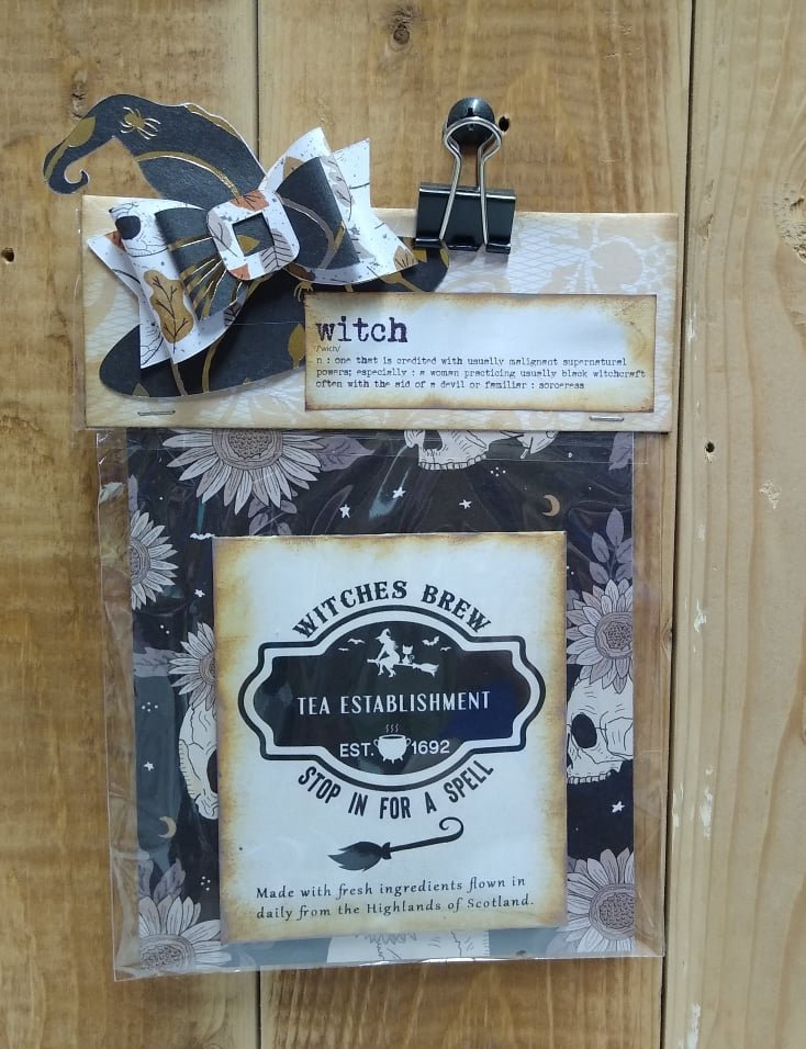 Printable Witches Brew Tea Bag Holders – Envelopes Happy Mail