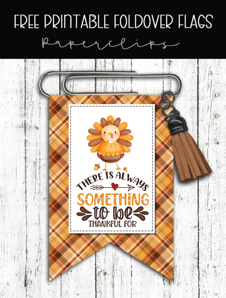 Turkey Bookmark Fall Autumn Thanksgiving Happy Mail
