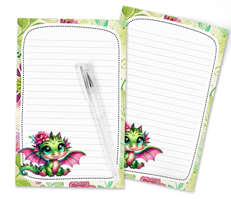 🐉 “Write Like a Dragon—This Stationery is Adorable!