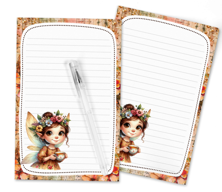 Whimsical Woodland Tea Fairy Stationery: Free Printables to Spark Your Imagination