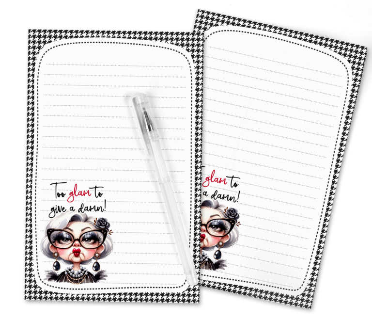 💅 “Too Glam to Give a Da– But Just Glam Enough to Write